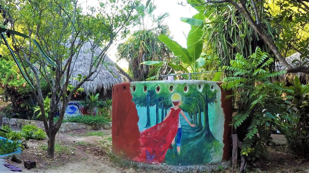 Hotel La Casa De Los Ninos Del Arbol Bacalar Exterior foto